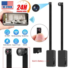 New 4K HD WIFI Smart DIY Camera Pinhole DVR Wireless Night Vision Motion Sensor