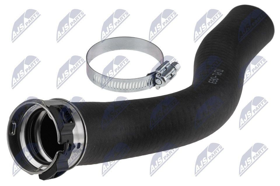 NTY Turbo Intercooler Charge Air Hose GPP-PL-069 For Opel OE 1302136