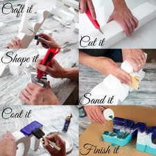 SilverlakeLLC Silverlake 4x4x2 Craft Foam For Styrofoam Block Projects 36-Pack