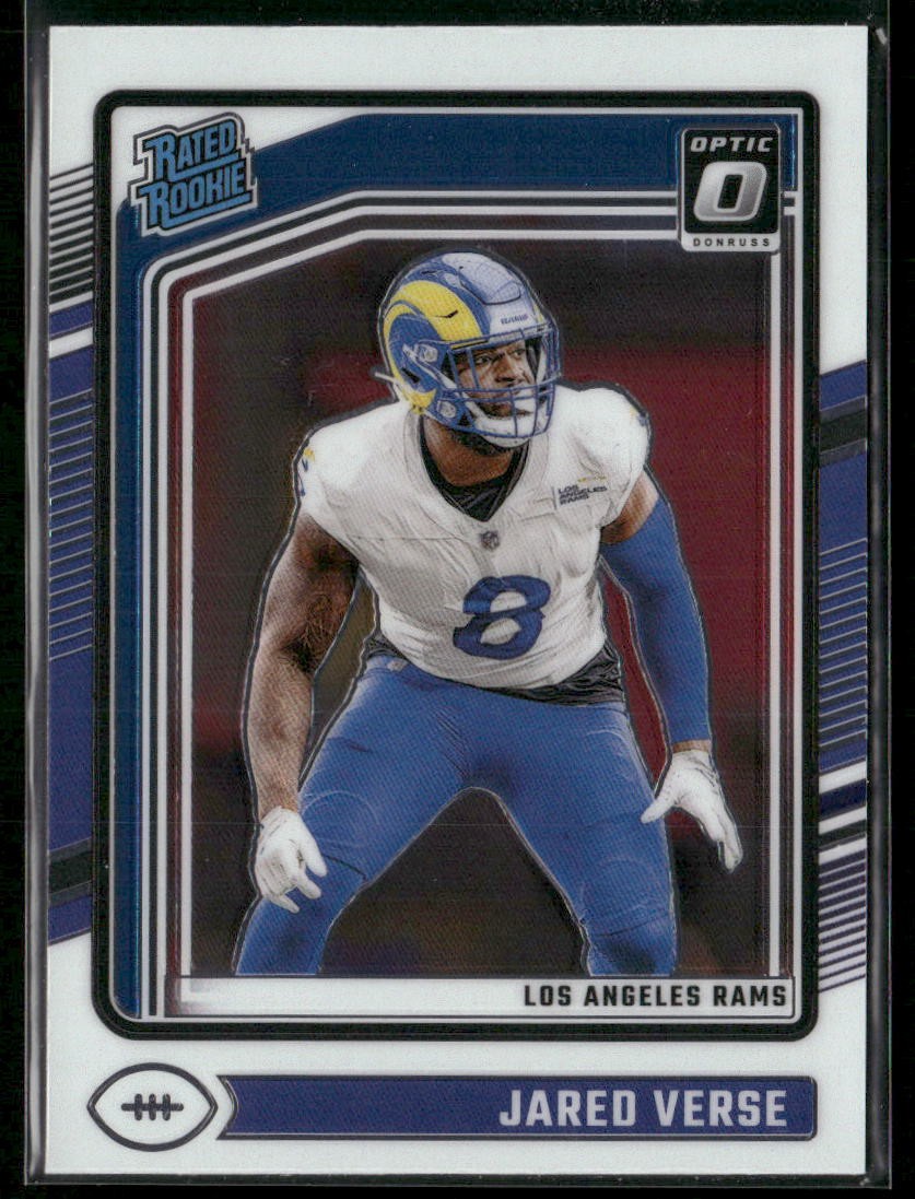 2024 Donruss Optic #242 Jared Verse Rookie Los Angeles Rams
