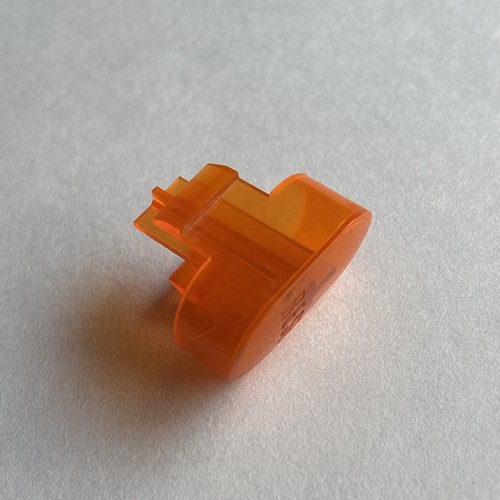 Fire Orange Nintendo 64 N64 Original OEM Reset Button Klar Ersatzstück - Bild 2 von 4