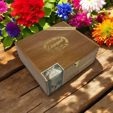Tatuaje Cabaiguan No54 Empty Wooden Cigar Box 7.5x6.5x3