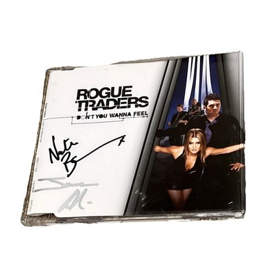 Rogue Traders Signed CD Single Rare Don t You Wanna Feel Pop Music 00s Band Song