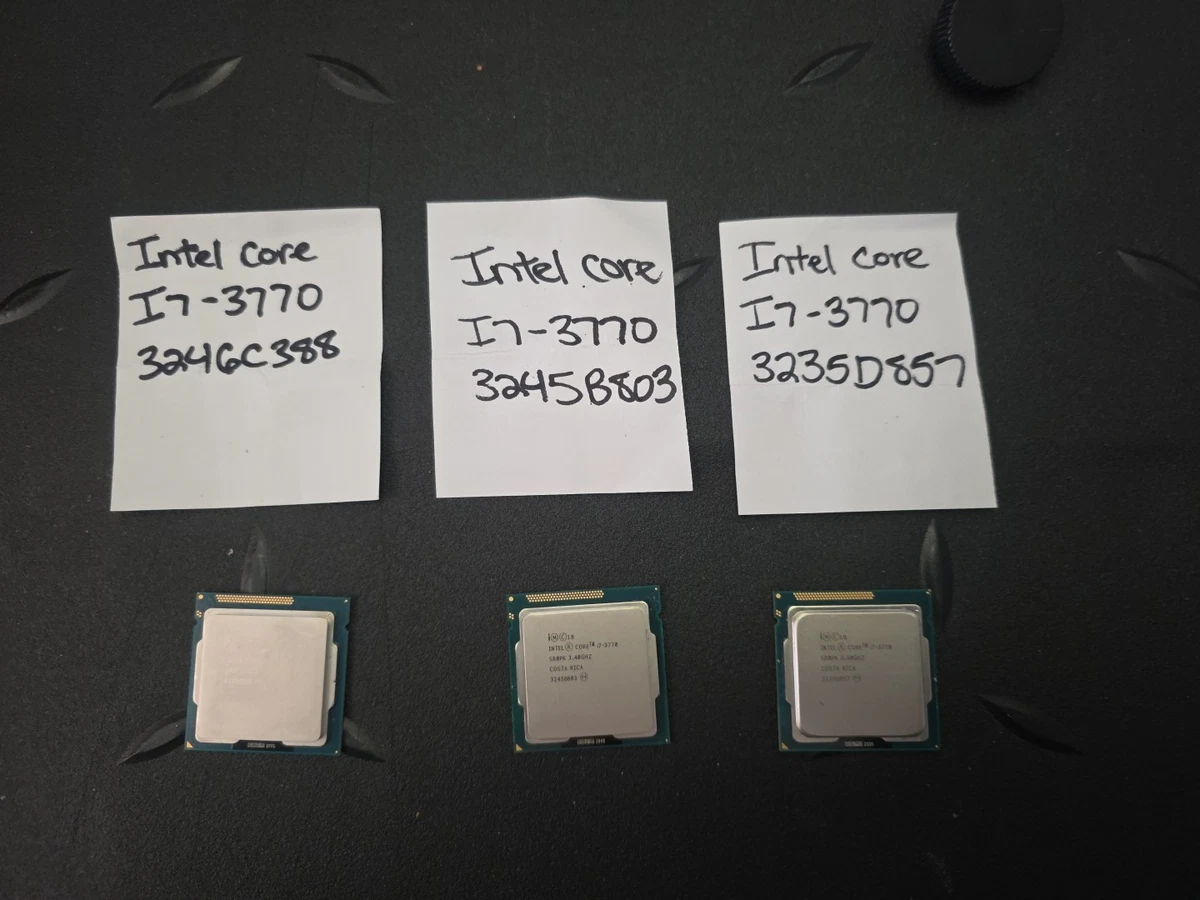 Intel Core i7-3770 中古 12個セット Intel Core i7-3770 中古 12個セット CPU core i7 3770 中古 12個