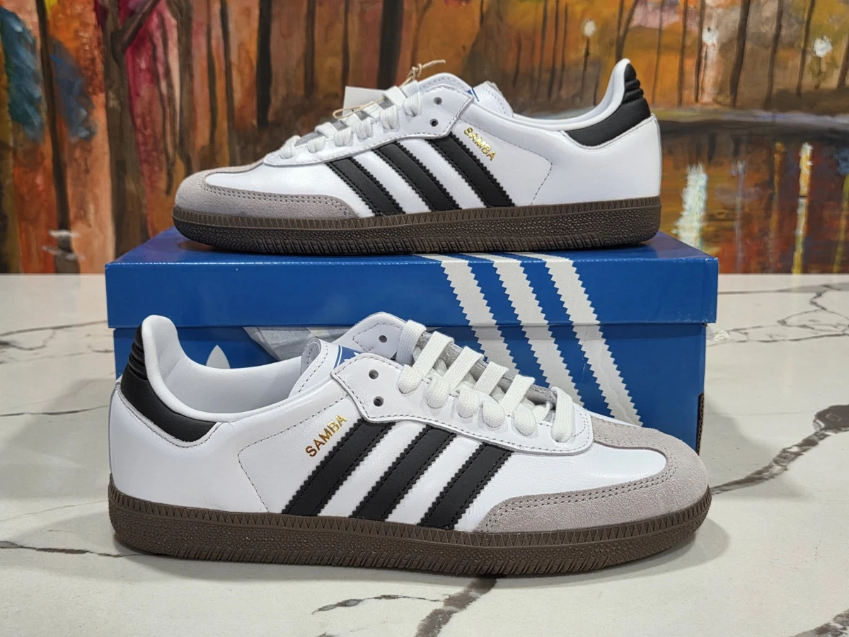 adidas Samba OG White Black Gum | eBay