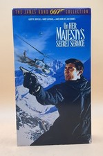On Her Majestys Secret Service VHS 1969, 1995...