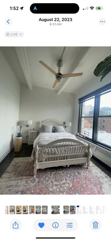 queen bedroom Country Bed Ethan - Image 3 of 4