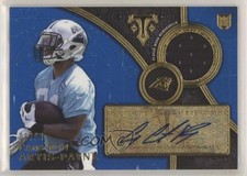 2015 Triple Threads Rookie Relics Sapphire 8/10 Cameron Artis-Payne Auto wo2