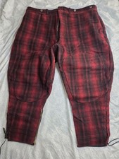 Vintage Woolrich Mackinaw Wool Hunting Pants - Buffalo Plaid - Men's Sz 40