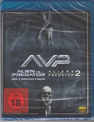Alien vs. Predator - 1+2 - BLU-Ray+OVP - Aus Sammlerhand