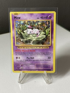 2016 mew pokemon card Mew 2016 Holo