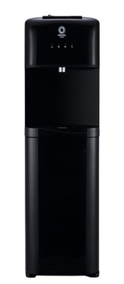 Primo Bottom Loading Water Dispenser 2 Temperature Hot and Cold Black 5 Gallon