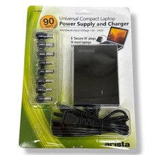 90W Universal Power Supply Charger Adapter for Laptop Notebook with 8 Tips New