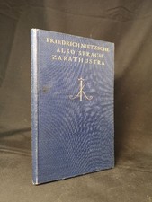 Also sprach Zarathustra: Ein Buch für Alle und Keinen. - [Dünndruck-Ausgabe]. Ni