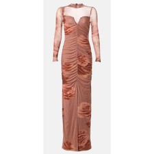 Black Halo - Floral Wendy Gown Pink - Size 4