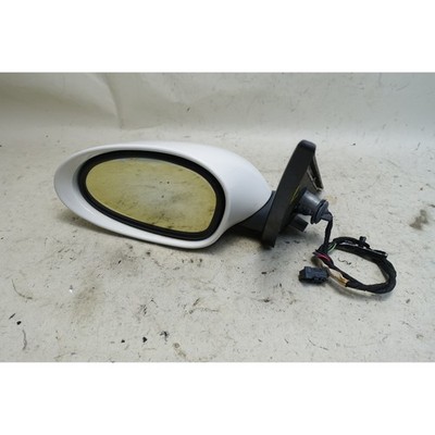 Damaged BMW Z4 E85 E86 Driver Left Mirror Alpine White 2003-2008 Factory OEM