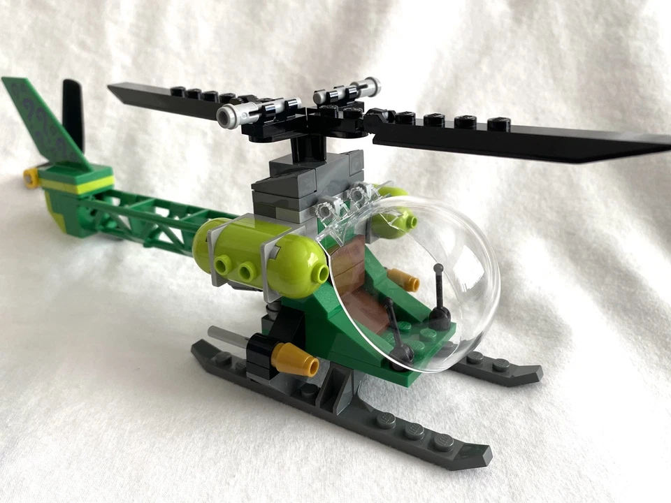 LEGO Batman Lot Riddler Chopper, Bat Chopper, GCPD Squad Car, Cat Cycle, USED - Image 2 of 4