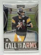 2021 Panini Playoff #CA-BRO Ben Roethlisberger Call to Arms