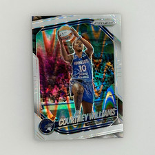 Panini 2025 WNBA Prizm Courtney Williams Minnesota Lynx WHITE SEISMIC #69
