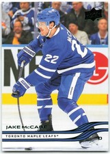 2025-26 Upper Deck Series 1 Holiday SP Green Foil #166 Jake McCabe Toronto Maple