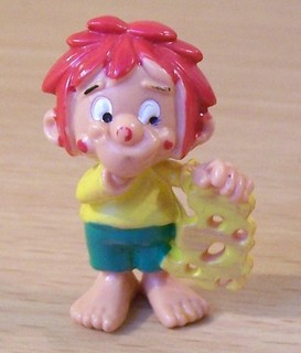 Ü Ei Altfiguren Der kleine Kobold Pumuckl D 1985 Feinschmecker Original RAR