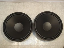 NEW (2) 15" Subwoofer Replacement Speakers 4ohm fifteen inch bass sub Woofers