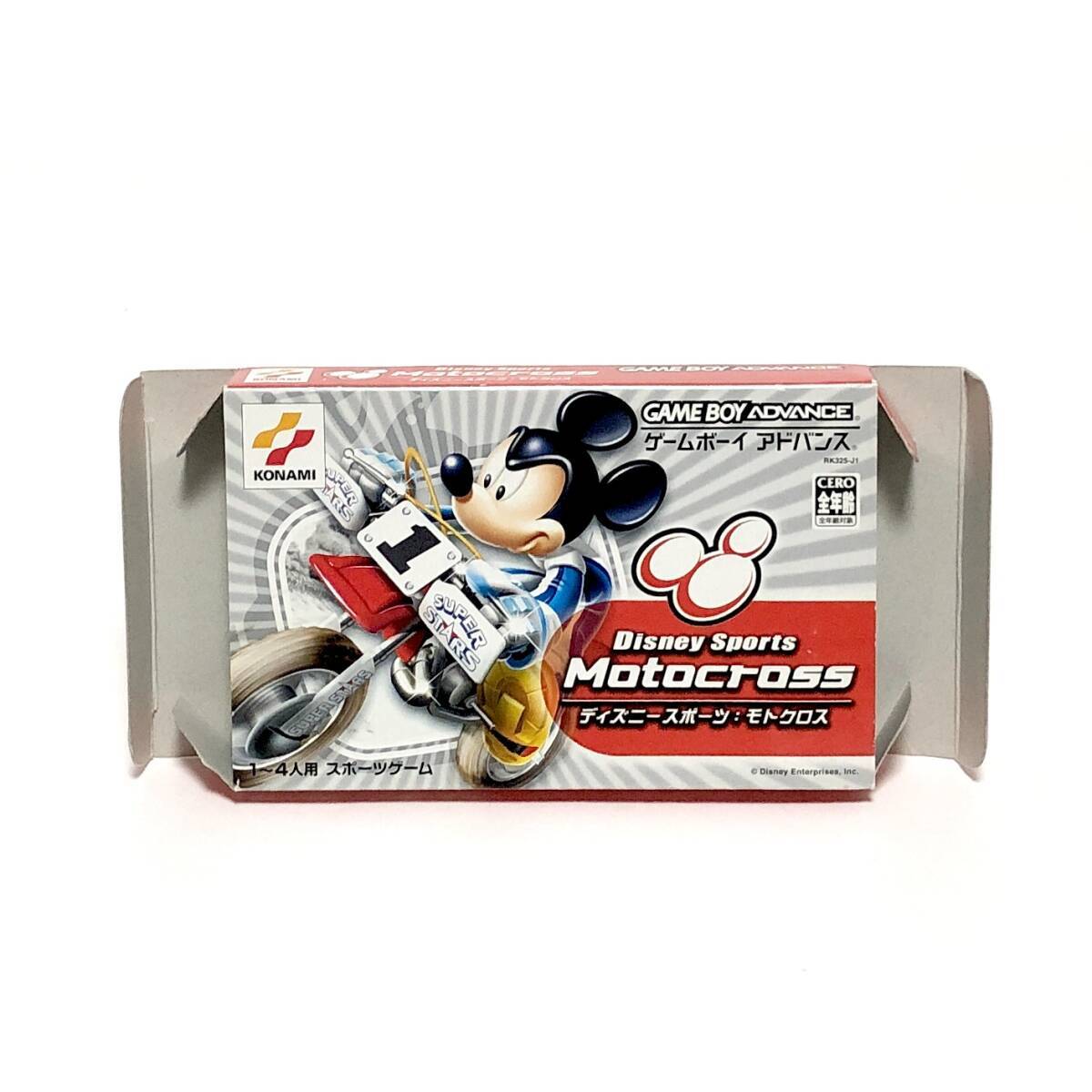 GBA　ゲームボーイアドバンス　ディズニースポーツ　モトクロス ゲームボーイアドバンス ディズニースポーツ モトクロス