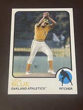 Vida Blue 2022 Topps Heritage High Number - 1973 Oversized #OB-VB Athletics A’s
