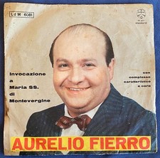 45 giri AURELIO FIERRO - Invocazione a Maria SS. di Montevergine