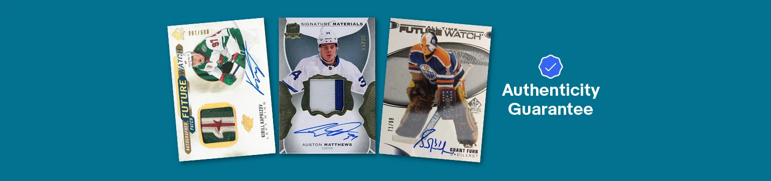 Shop Authentic Hockey Cards