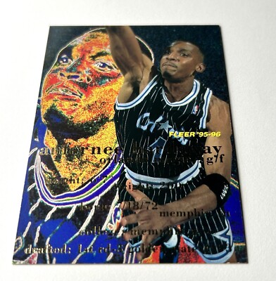1995-96 Fleer Anfernee Hardaway Thermal Heat Signature #129 Fire