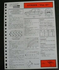 Revue technique Citroen VISA