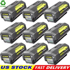 1-10PCS For Ryobi 40Volt 6.0Ah Battery High Capacity Lithium ion OP4050 OP40602