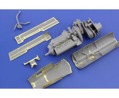 Eduard 32307 x 1/32 Aircraft- P51D Engine for Tamiya