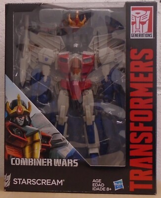 Transformers Starscream Combiner Wars King Leader Class Decepticon Hasbro SEALED