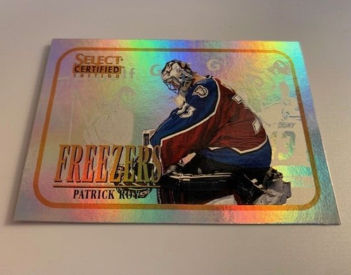 Patrick Roy - Colorado Avalanche - 1996-97 ausgewählte zertifizierte Gefrierschränke Einsatz #2 - Bild 2 von 3