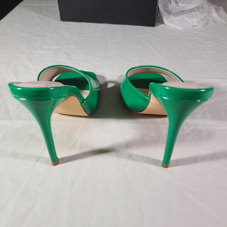 Zapatos Liliana Mujer Talla 8 Hugo 5 Verde Caja Original Foto 2 de 4