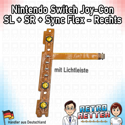 Switch Joy-Con Rechts SR / SL Tasten Flex-Kabel Nintendo Controller Button Sync
