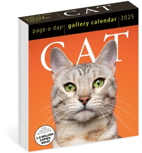 Cat Page-A-Day Gallery Calendar 2025: A Delightful Gallery of Cats for Your