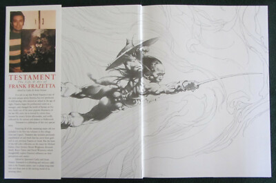 TESTAMENT: THE LIFE & ART OF FRANK FRAZETTA~LTD DLX