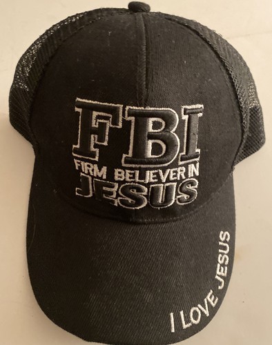 vintage FBI Firm believer in JESUS Snap 