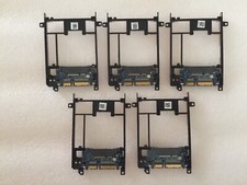 LOT OF 5 Dell Latitude E7440 E7450 mSATA SSD TO SATA Hard Drive Caddy 0FCN4M