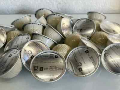 Nespresso Vertuo Tropical Coconut Over Ice Coffee 70 Pods, 7.77 fl oz BULK/LOOSE