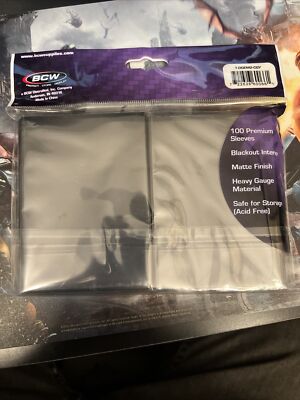 blackout card sleeves Blackout Deck Sleeves - Standard Size main image 1