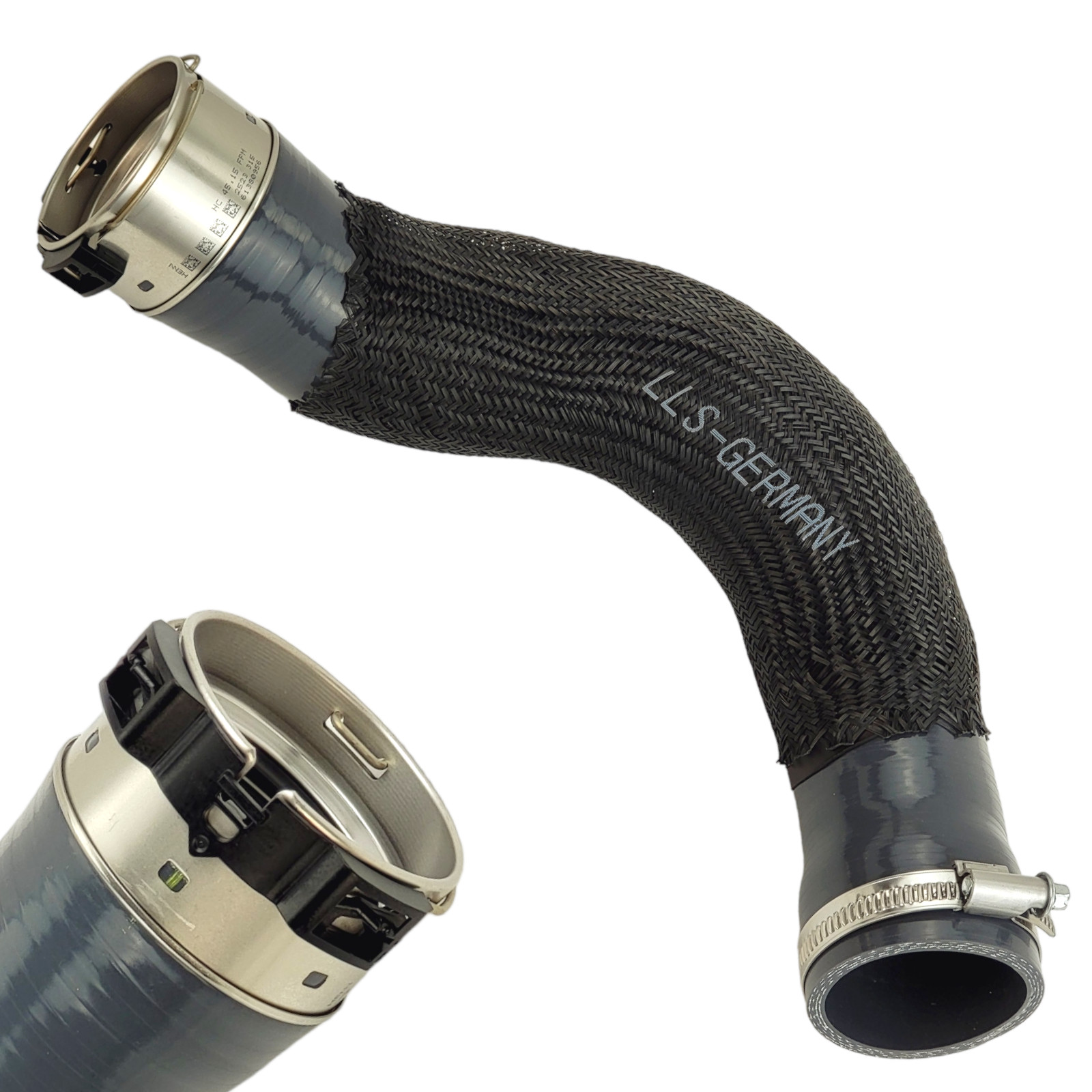 Turbo Hose Intercooler Hose for Renault Kangoo II 1.2 TCe 144600108R