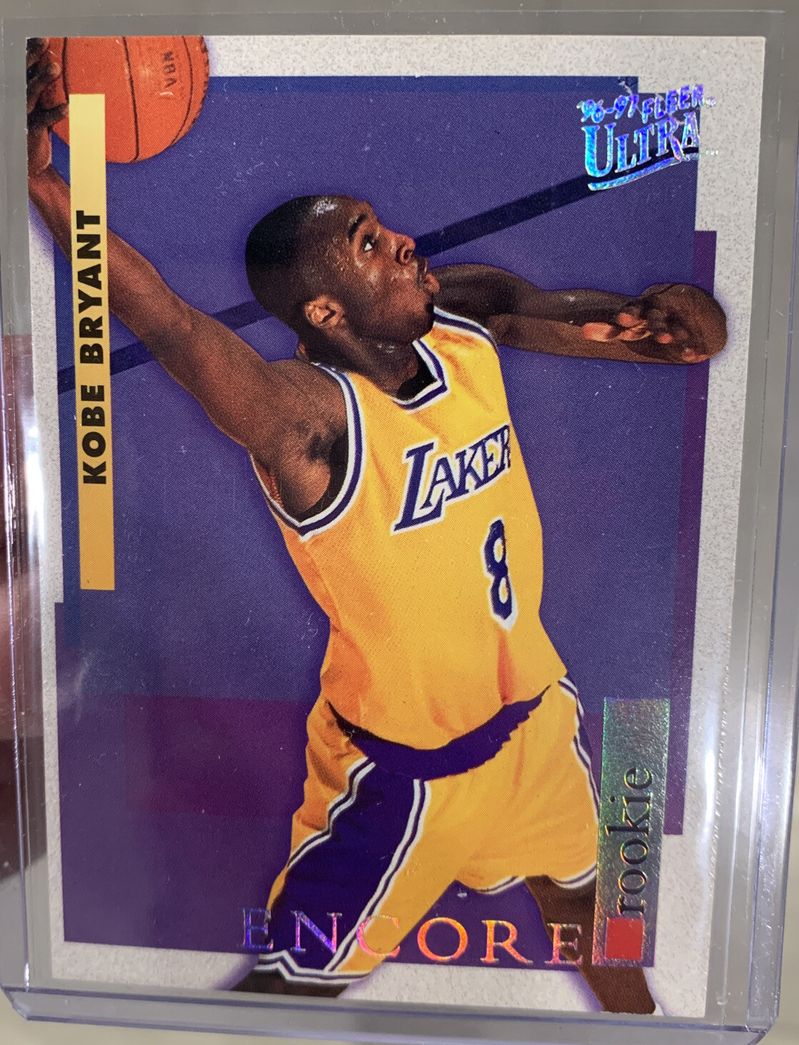 1996-97 FLEER ULTRA KOBE BRYANT #266 ROOKIE CARD RC ENCORE SILVER 1996 1997  | eBay