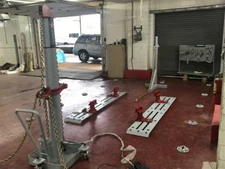 Auto Body Drive On Flat Rack Floor System Complete 10 TON Puller FREE TOOLS