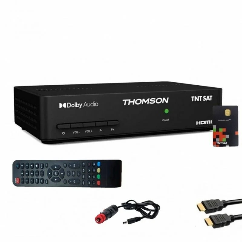 Récepteur Satellite Thomson THS806 la TNT Gratuite en Camping-Car et Zones Blanches