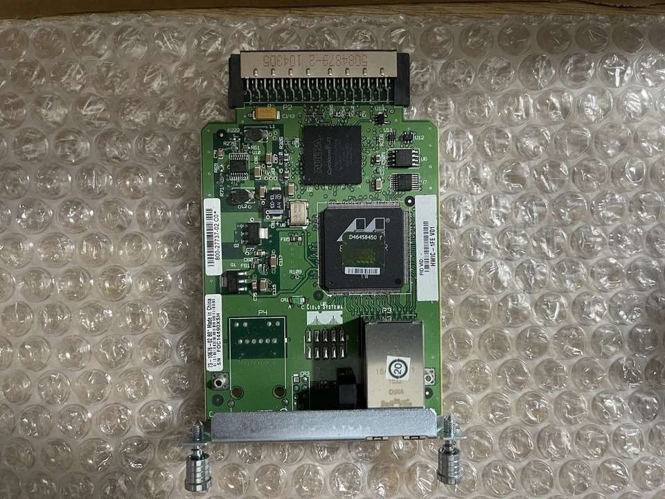 Cisco HWIC-1FE Cisco 1-Port High-Speed Fast Ethernet Module - Image 2 of 4