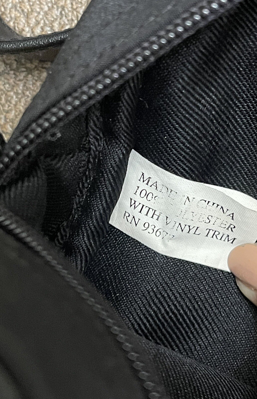 Messenger Bag Polyester Vynil Multi Compartment B… - image 5